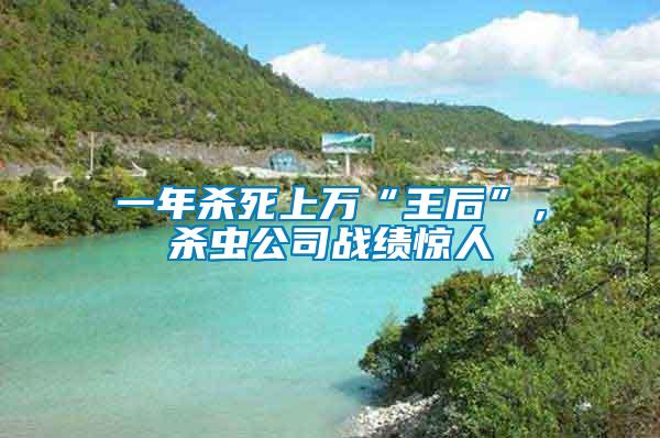 一年殺死上萬“王后”，殺蟲公司戰績驚人