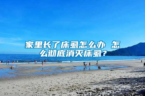 家里長(zhǎng)了床虱怎么辦 怎么徹底消滅床虱？