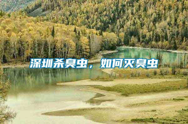 深圳殺臭蟲(chóng)，如何滅臭蟲(chóng)