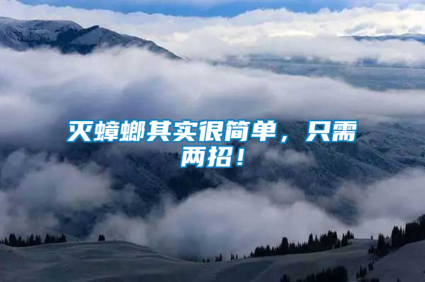 滅蟑螂其實(shí)很簡單，只需兩招！